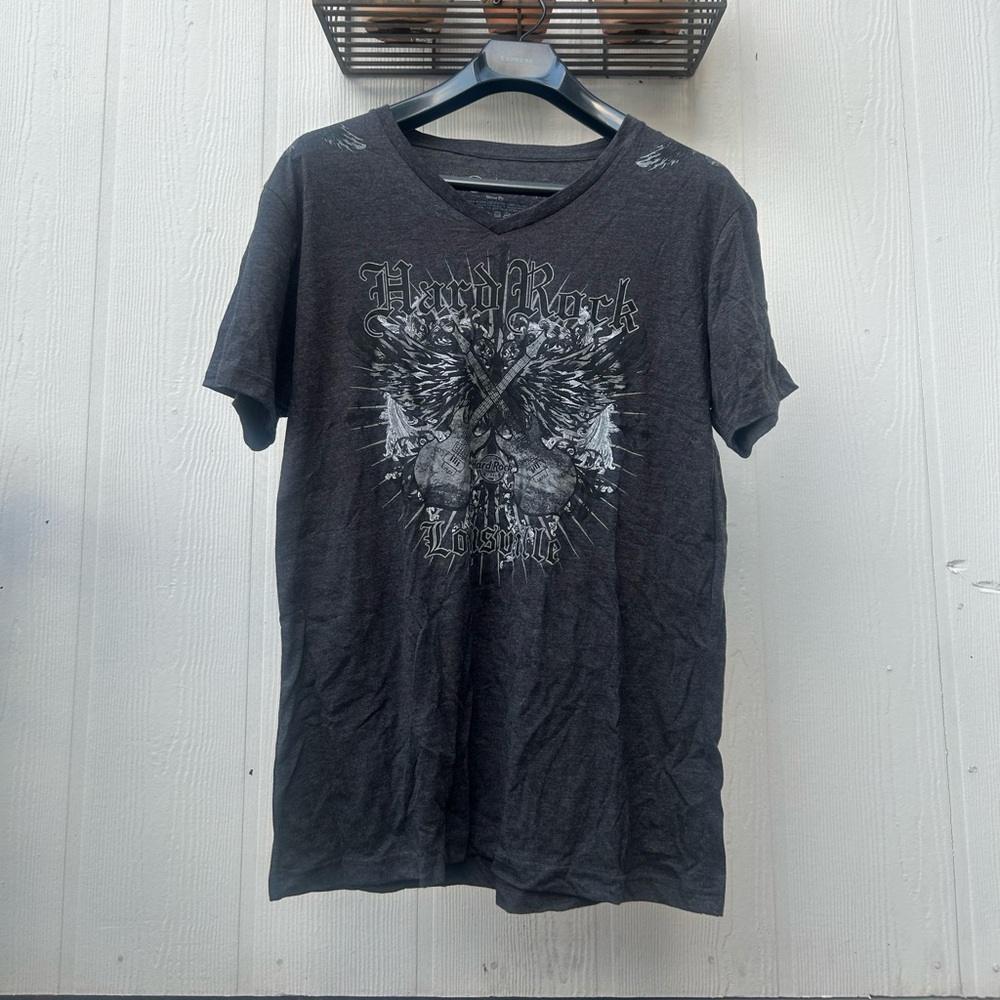 Hard Rock Cafe Charcoal Graphic Tee